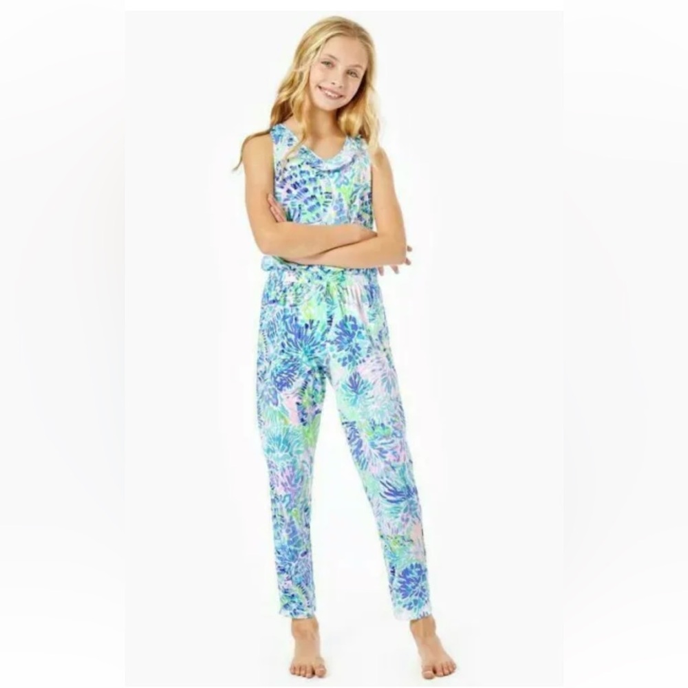 Lily Pulitzer girls jumpsuit